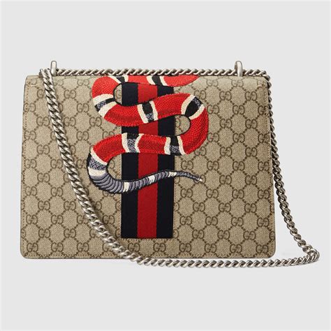 Gucci Dionysus Embroidered GG Supreme Canvas  